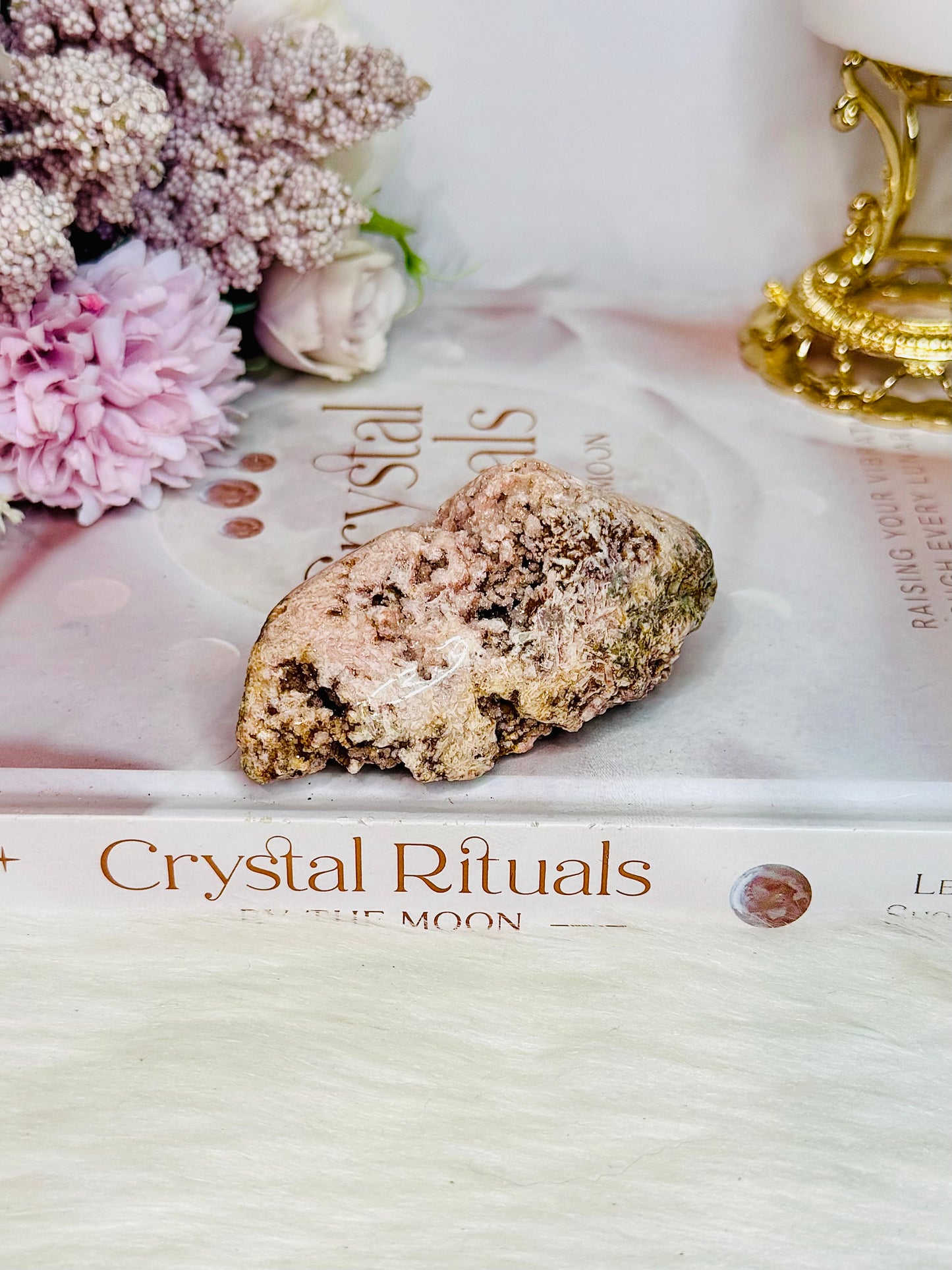 Natural Pink Amethyst Freeform 8cm