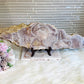 Statement Piece ~ Huge Chunky Pink Amethyst Slab on Stand 2.9KG 19cm