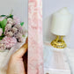 Large Pink Opal Tower 21cm