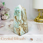 Caribbean Calcite Chunky Tower | Obelisk 9.5cm