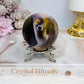 Mookaite Jasper Sphere on Stand 297g