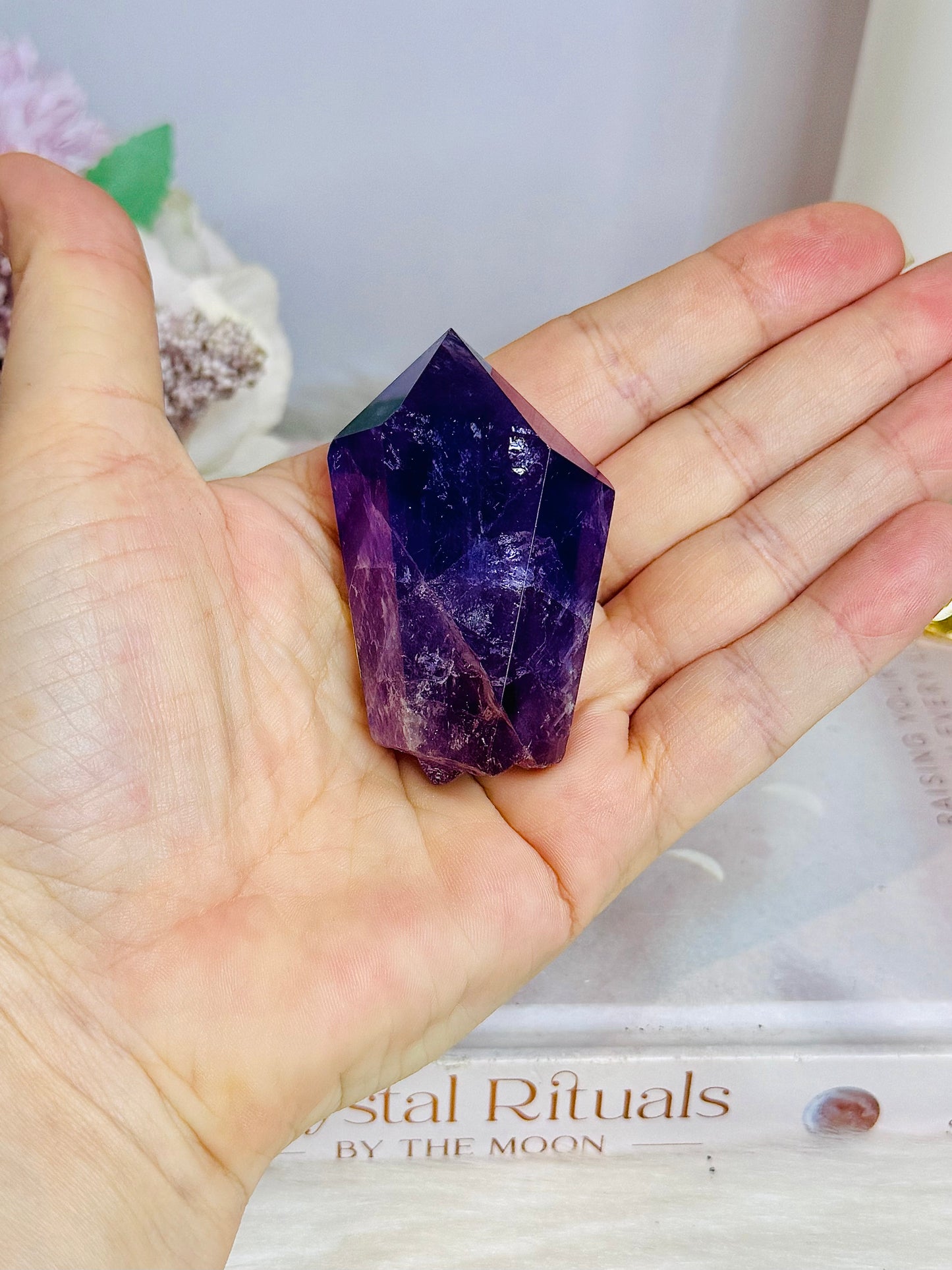 Amethyst Polished Point 6cm (does not stand)