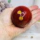 Mookaite Jasper Sphere on Stand 301g