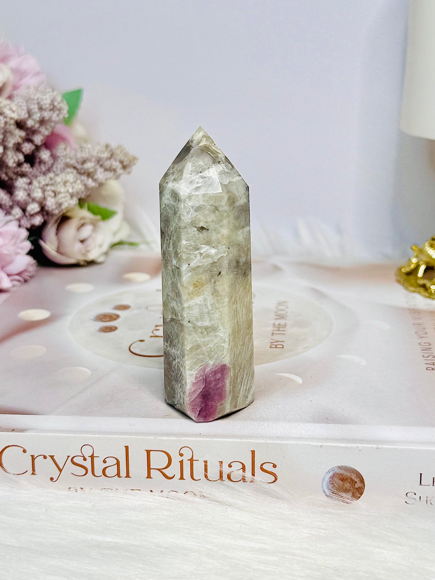 Pink Tourmaline Tower 8cm