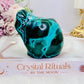 Helps Heal Heartache ~ Stunning Large Malachite |Chrysocolla Polished Natural Freeform 415grams