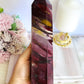 Classy & Fabulous Large Chunky Mookaite Jasper Tower 21.5cm