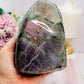 WOW!!!!!! Classy & Absolutely Fabulous Large 14.5cm 1.43KG Labradorite Polished Freeform with Stunning Purple Flash Truly Gorgeous