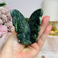 Green Jade Sitting Fairy Carving 8cm