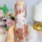 High Grade Druzy Pink Amethyst Tower 16.5cm 546g