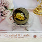 Natural Septarian Carved Sphere 5cm On Stand