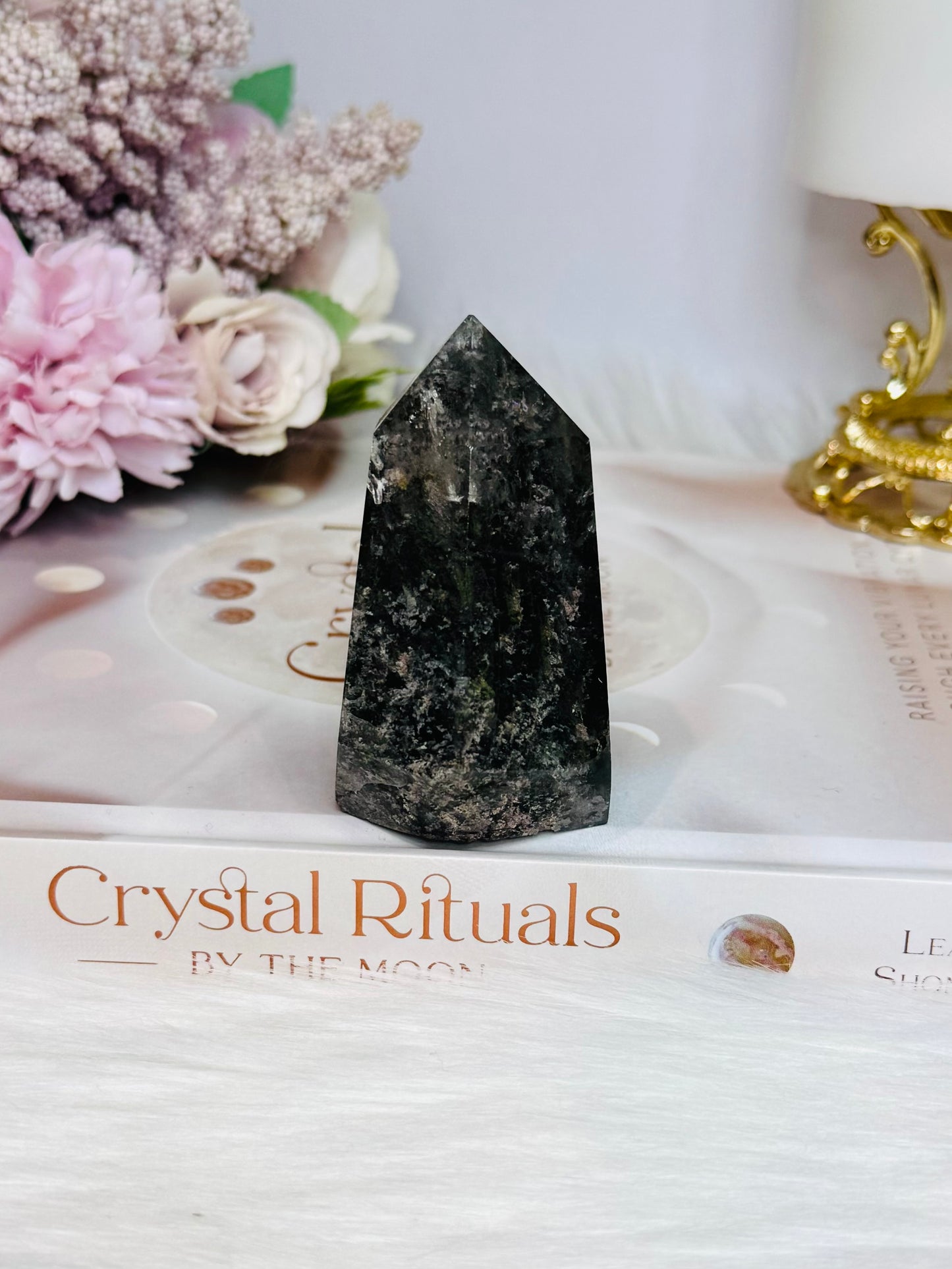Chunky Lodolite | Garden Quartz Tower 7cm
