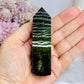 Chunky Zebra Jasper Tower 9.5cm