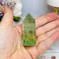 For Sue ~ Green Fluorite High Grade Tower | Point 6cm