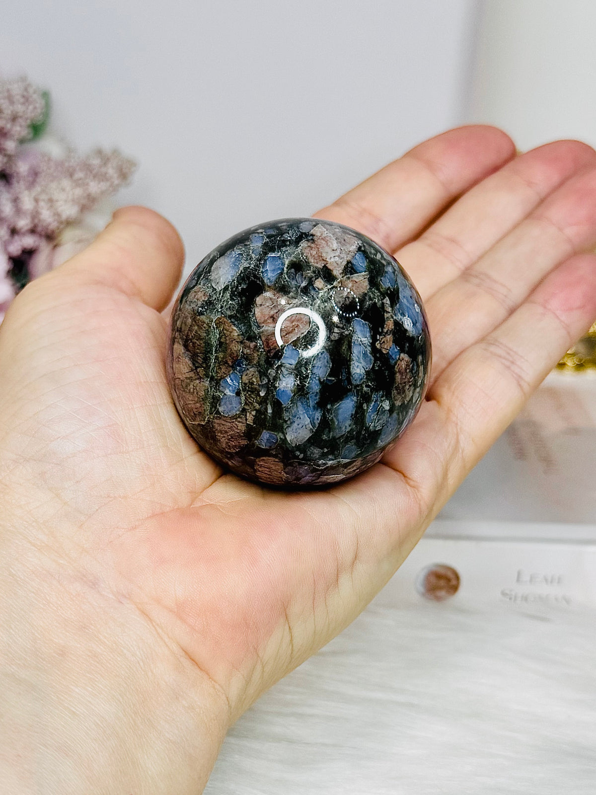 Que Sera | Galaxy Rhyolite Sphere 172g