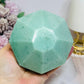 Unique Large Amazonite 8 Sided Freeform 1.17KG (sticker marks on crystal)