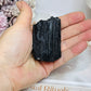 Natural Black Tourmaline Rough 110g