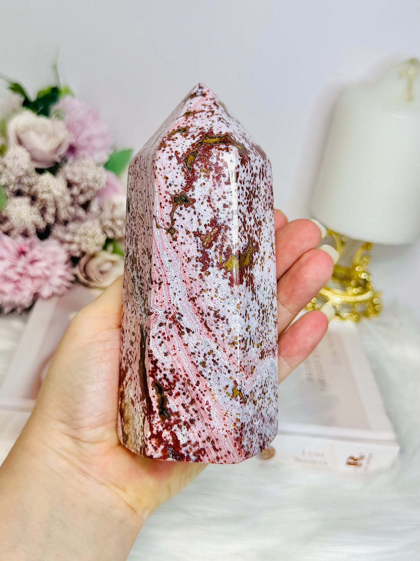 Large High Grade Unique Ocean Jasper 14cm 717g