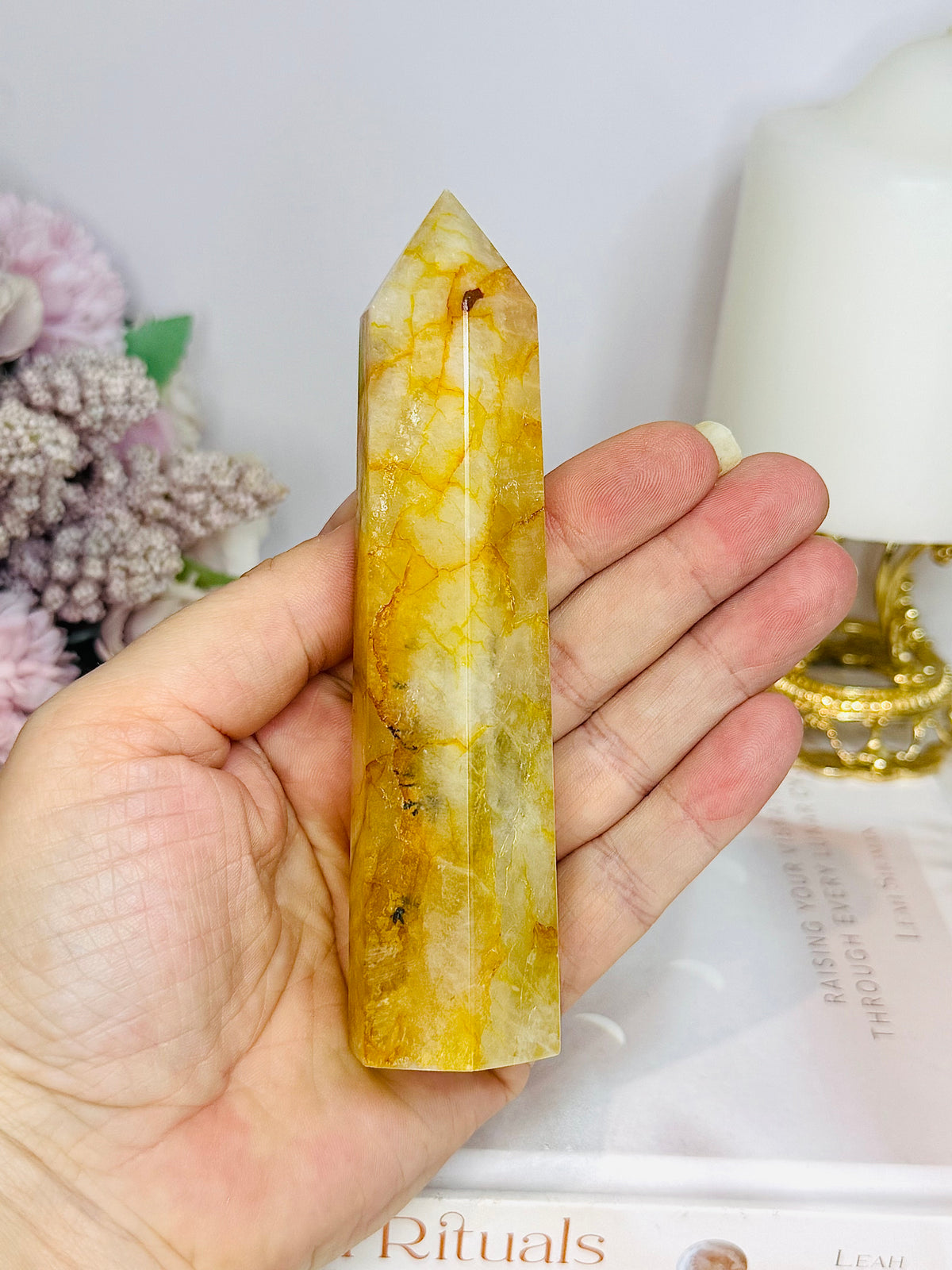 Golden Healer Tower 12.5cm