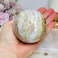 Large Ocean Jasper Sphere On Stand 480g