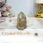Cracked Smokey Quartz Tower 5cm