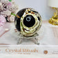 Large Money Agate Sphere on Stand 354g