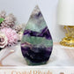 High Grade Fluorite Flame 12cm