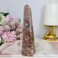 Lepidolite Obelisk Tower 12.5cm