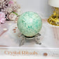 Rare Large Inca Turquoise Sphere on Stand 234g