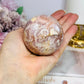 Pink Amethyst Sphere on Stand 301g