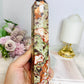 Large Money Agate Tower 20cm