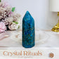 Blue Apatite Tower 7.5cm