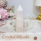 Pink Mangano Calcite Tower 8cm
