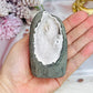 Natural Amethyst & Apophyllite In Basalt Freeform 273grams
