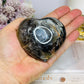 Black Moonstone Puffy Heart 243g
