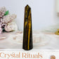 Tigers Eye Tower | Obelisk 8cm