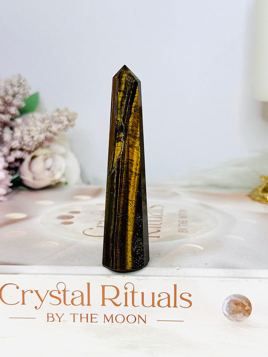 Tigers Eye Tower | Obelisk 8cm