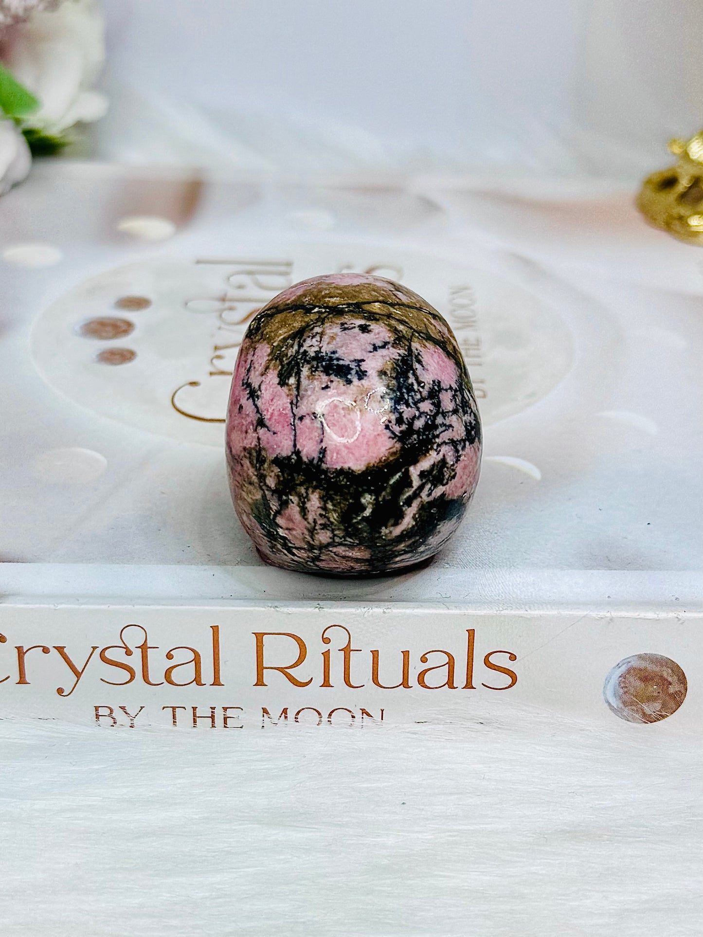 Pink Rhodonite Skull 5.5cm