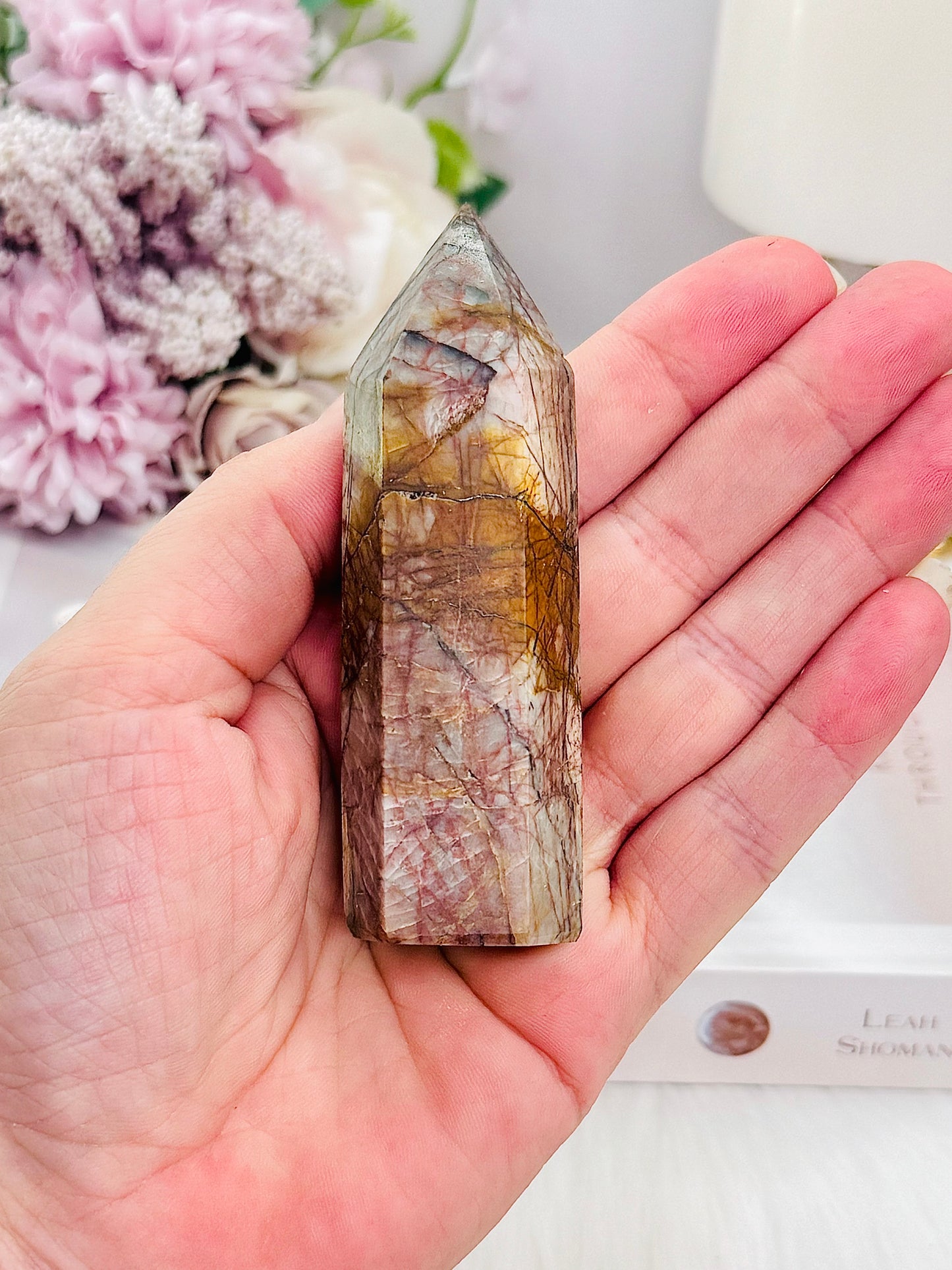 Gorgeous Chunky 9cm Cherry Creek Jasper Tower