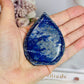 Lapis Lazuli Flame On Stand 7cm