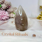 Flower Agate Freeform | Flame 7.5cm