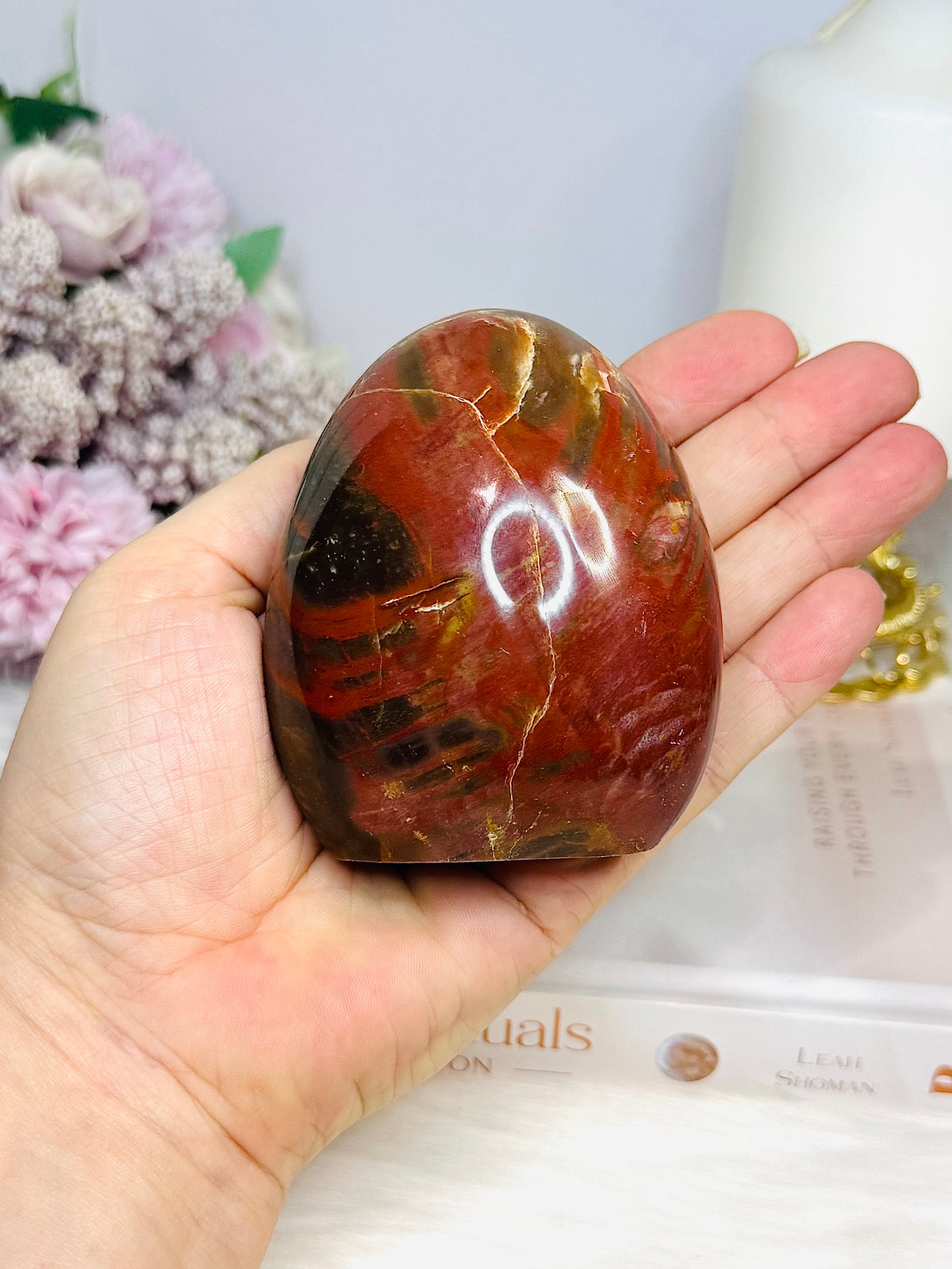 Petrified Wood Chunky Freeform 8cm 352g