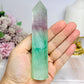 Watermelon Fluorite Tower 13.5cm