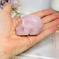 Rose Quartz Carved Skull 5.5cm