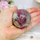 Pink Tourmaline Sphere On Stand 236g