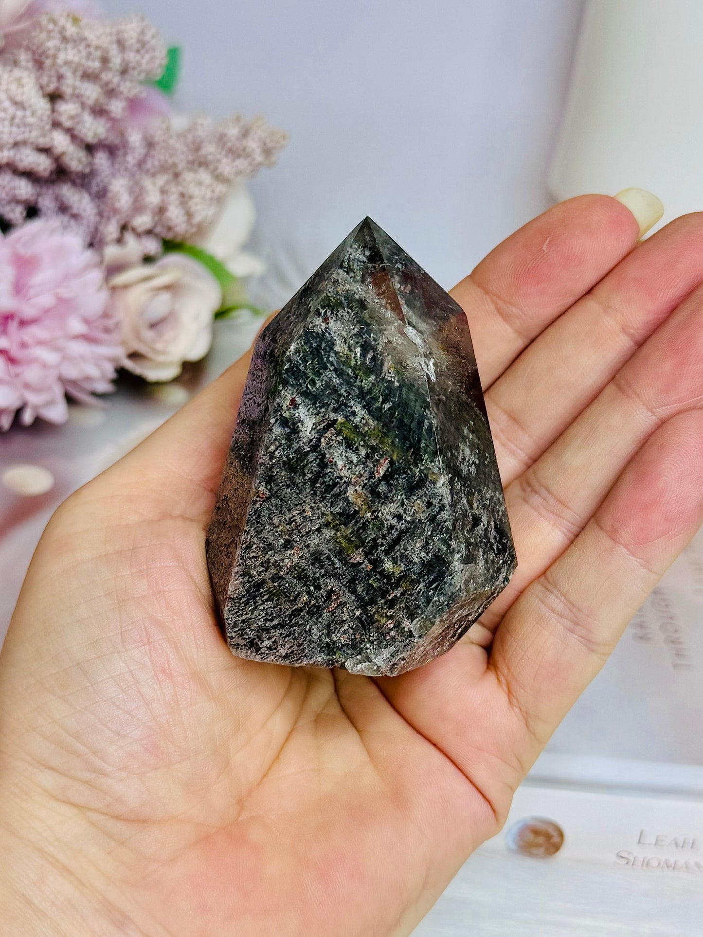 Chunky Lodolite | Garden Quartz Tower 7cm