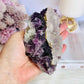 Stunning Natural Large 13cm Rough Rainbow Fluorite Specimen From Argentina