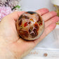Druzy Red Moss Agate Sphere On Stand 271g