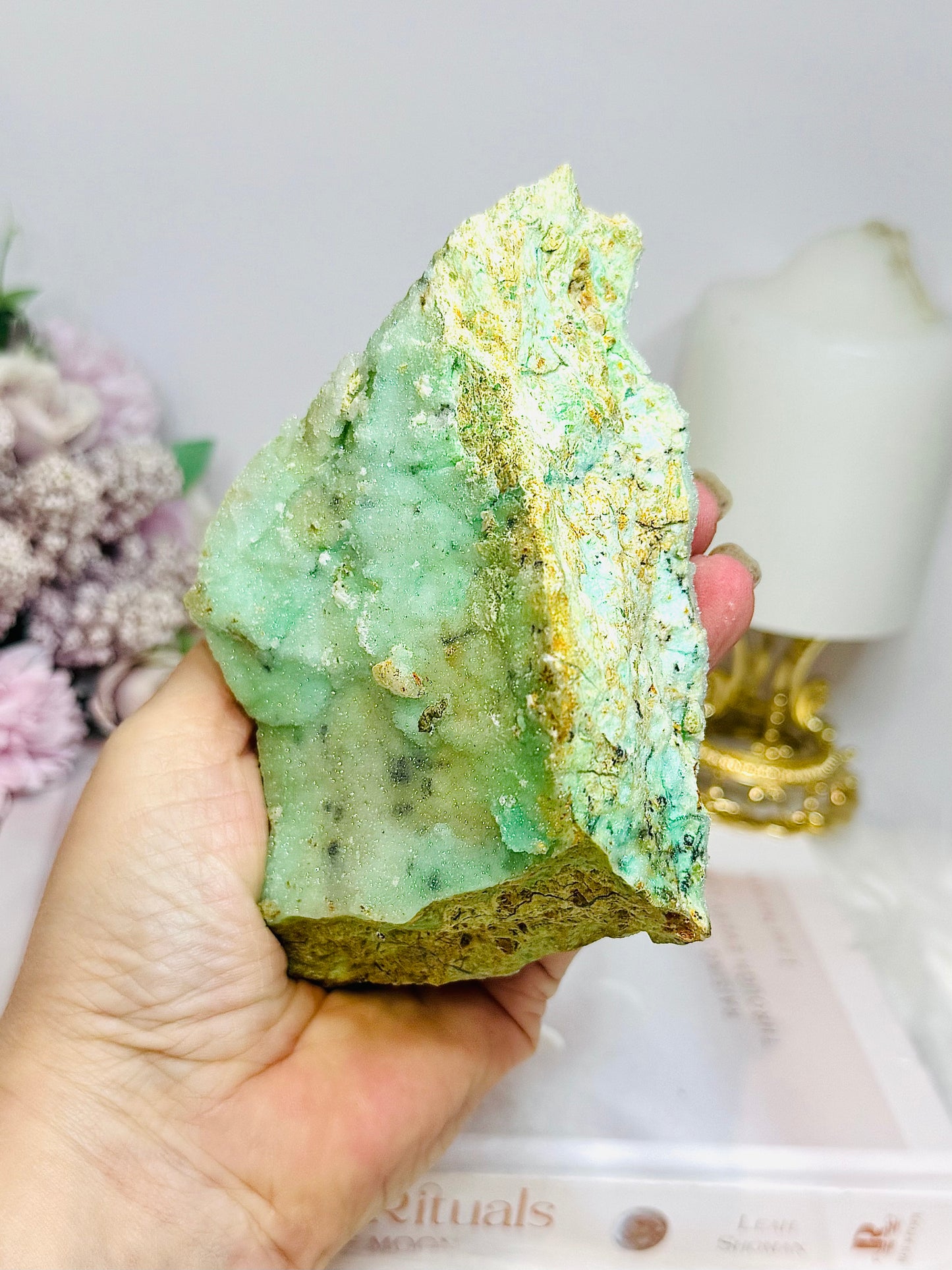 Large Smithsonite Natural Specimen 13cm 404g