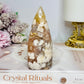 Flower Agate Flame | Freeform 10cm