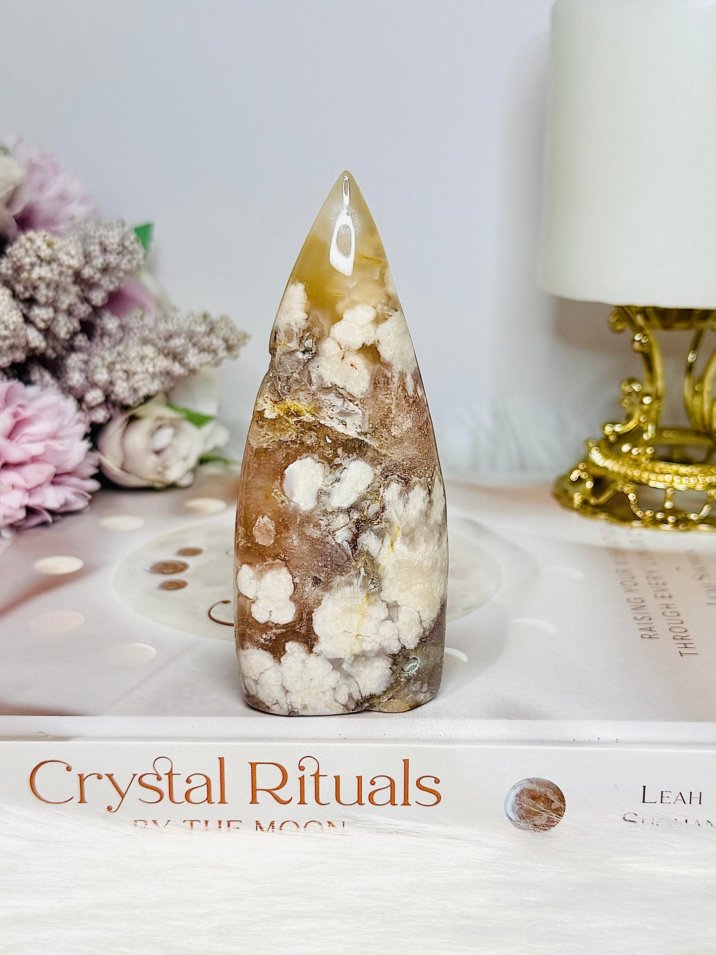 Flower Agate Flame | Freeform 10cm